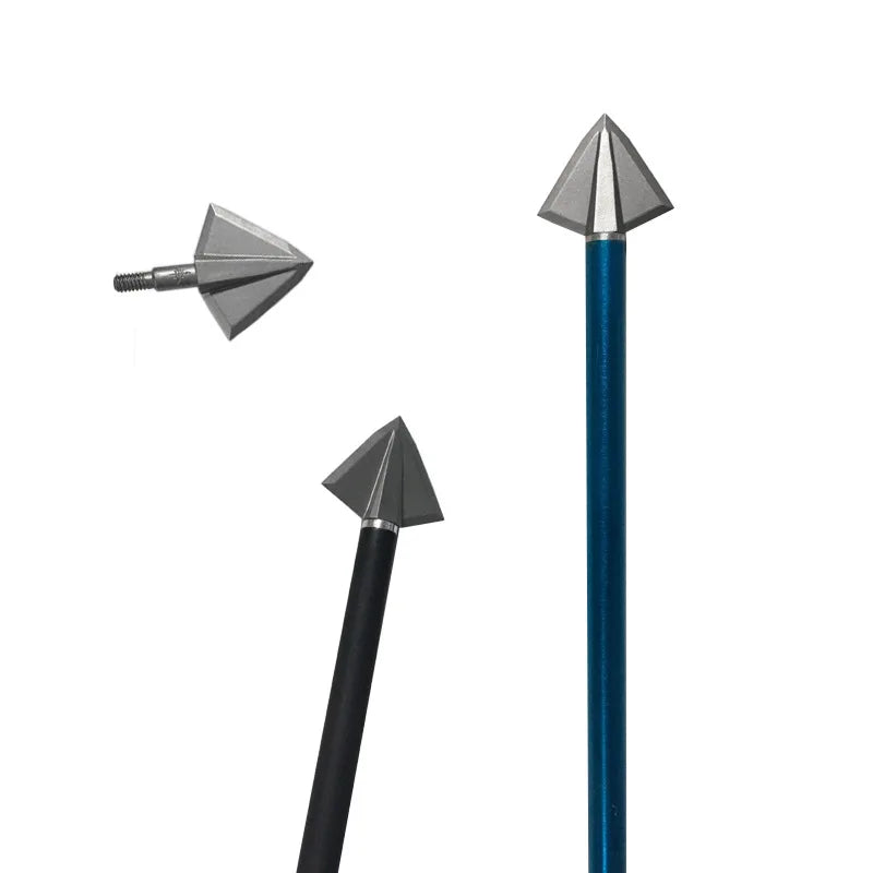 6 Broadhead Arrowhead 125 150grain Fixed 2 Bladesfor Archery Outdoor