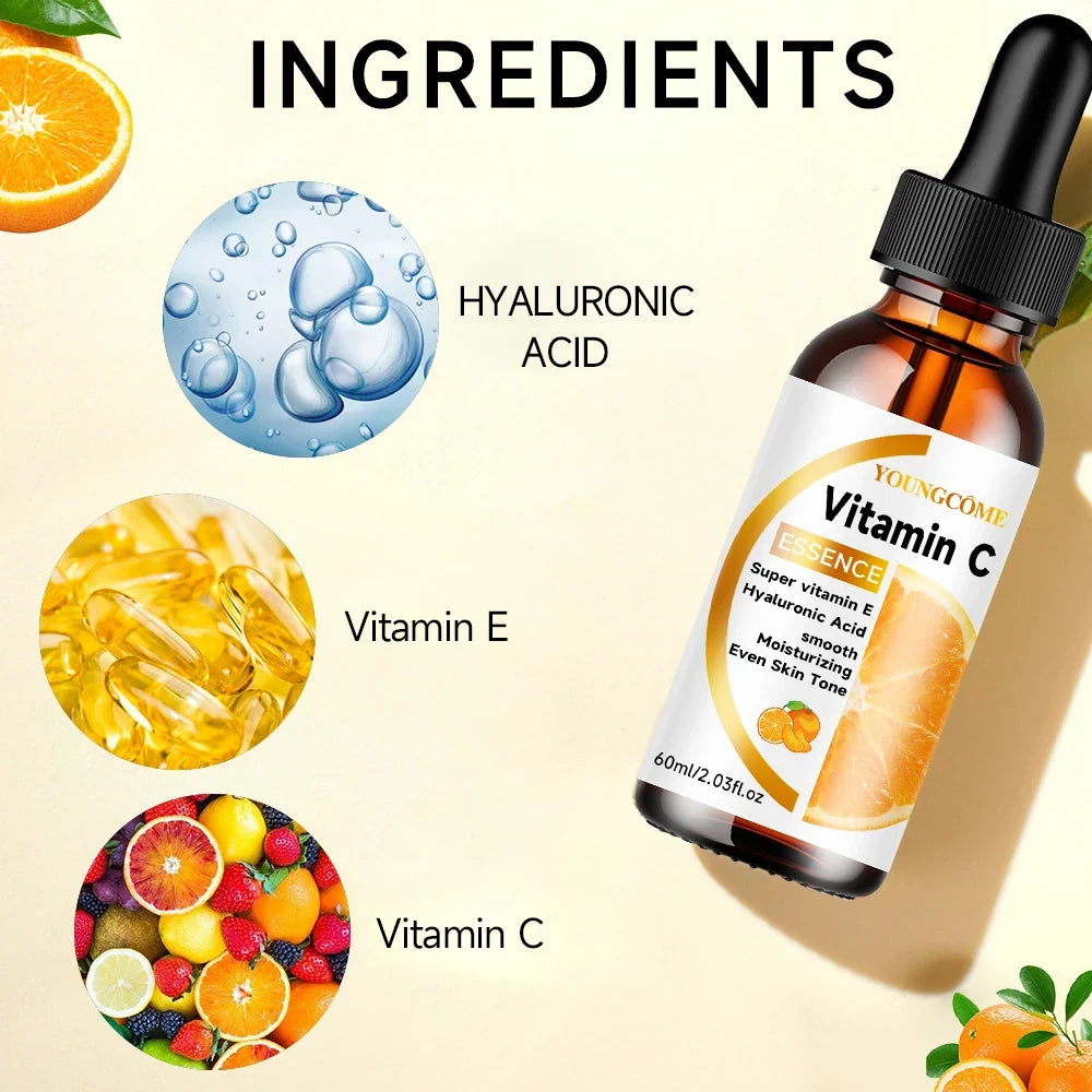 Vitamin C Facial Essence Contains Hyaluronic Acid Dark Spot Remover