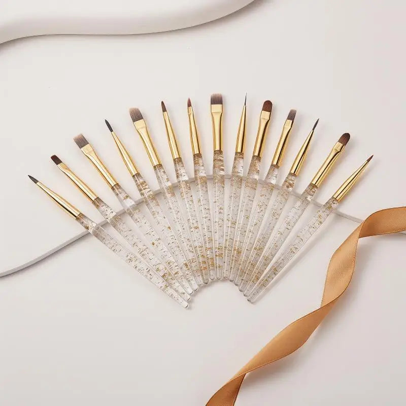 Nail Art Detail Brush – Fine Line Gel Acrylic Painting Tool