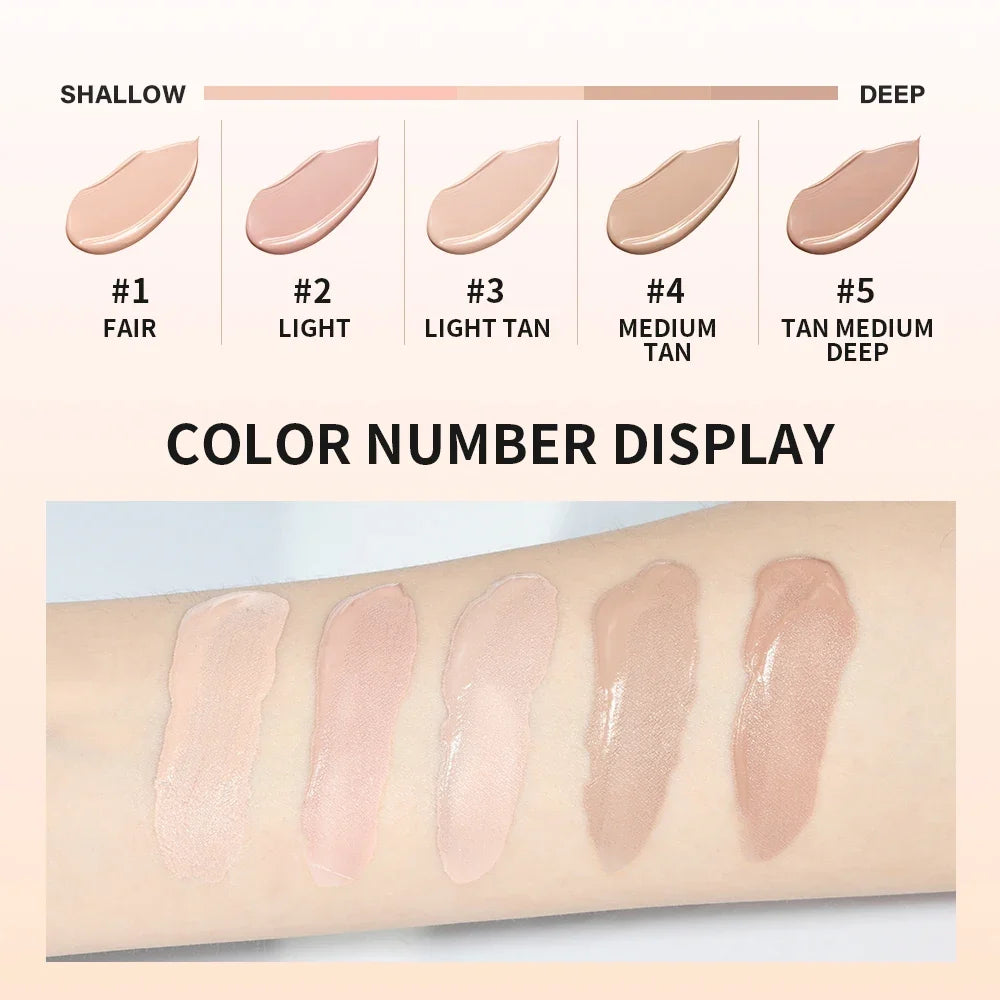 CC Cream Foundation – High Coverage, Matte & Hyaluronic Acid
