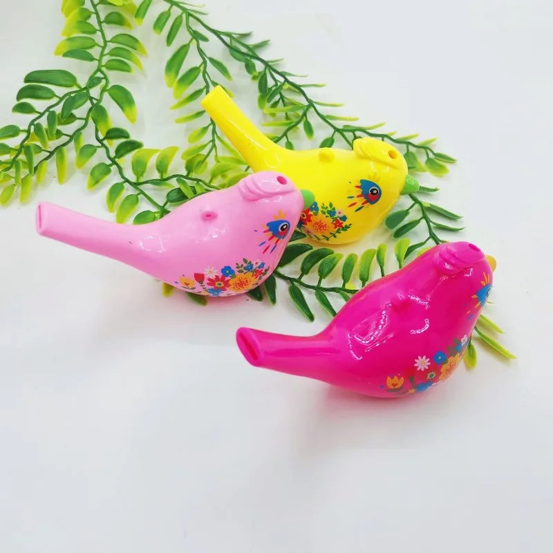 Bird Water Whistle ABS Colorful Pipe Outdoor Team Sports Accessories
