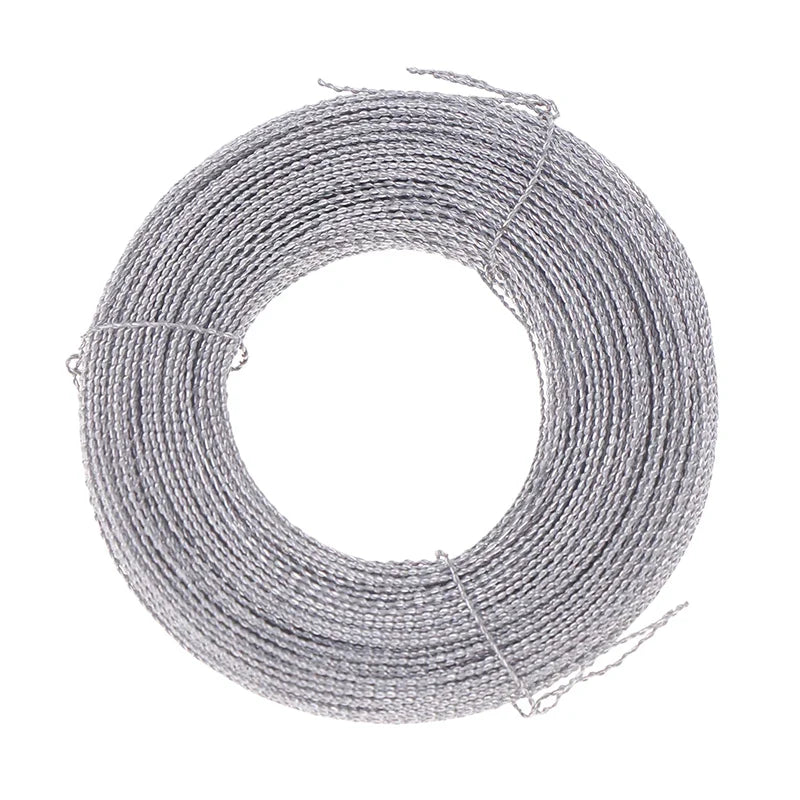 40M Roll Electric Meter Lead Seal Buckle Widely Used Iron Thread