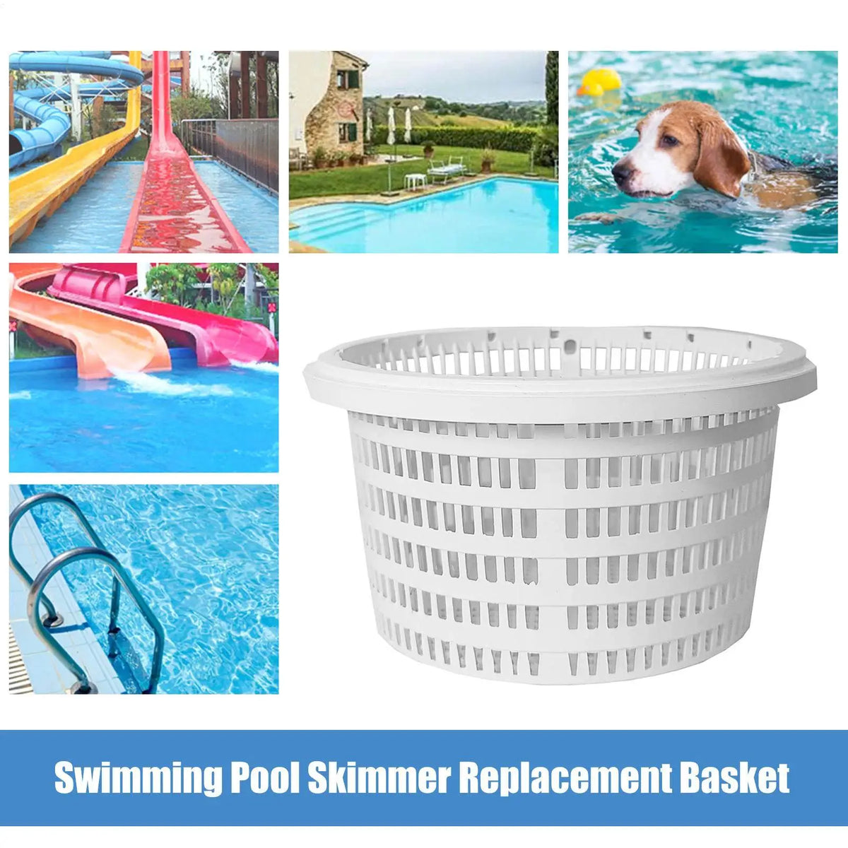 Pool Skimmer Filter Basket – Leaf & Debris Strainer