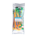 Plastic Loop Ties Markers Cable Easy Mark Nylon Tag Labels