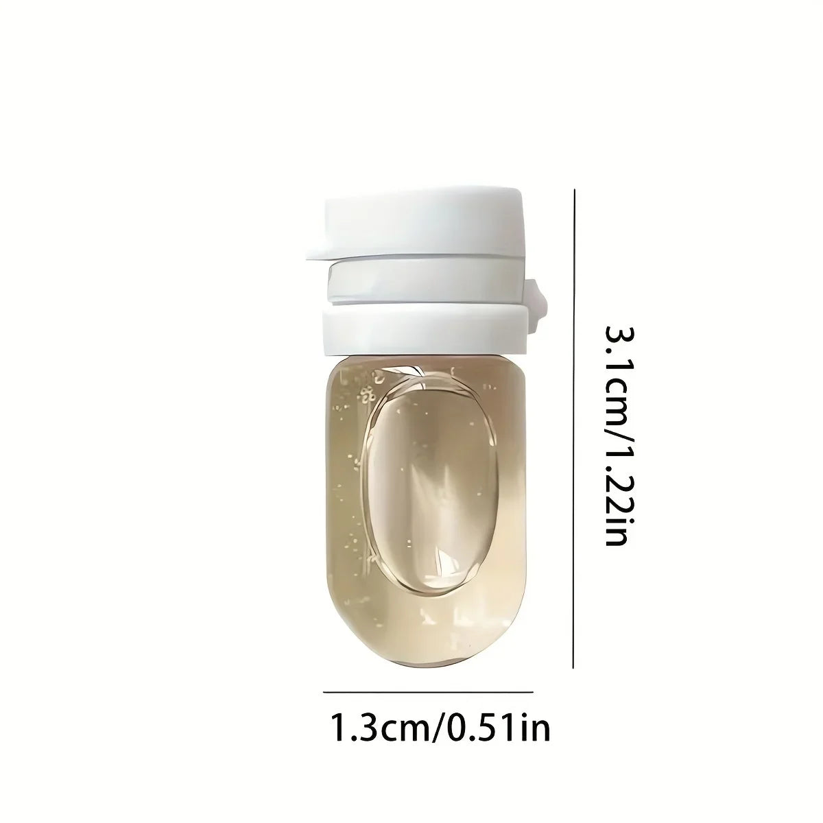 5 Clear Leak-proof Travel Bottles Portable Flip-top Dispenser Lotion
