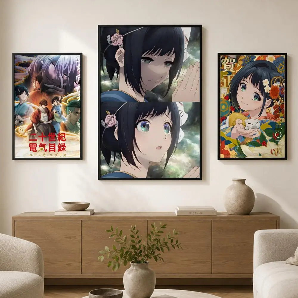 Sparks of Tomorrow PVC Wall Poster – Peel-and-Stick HD Art