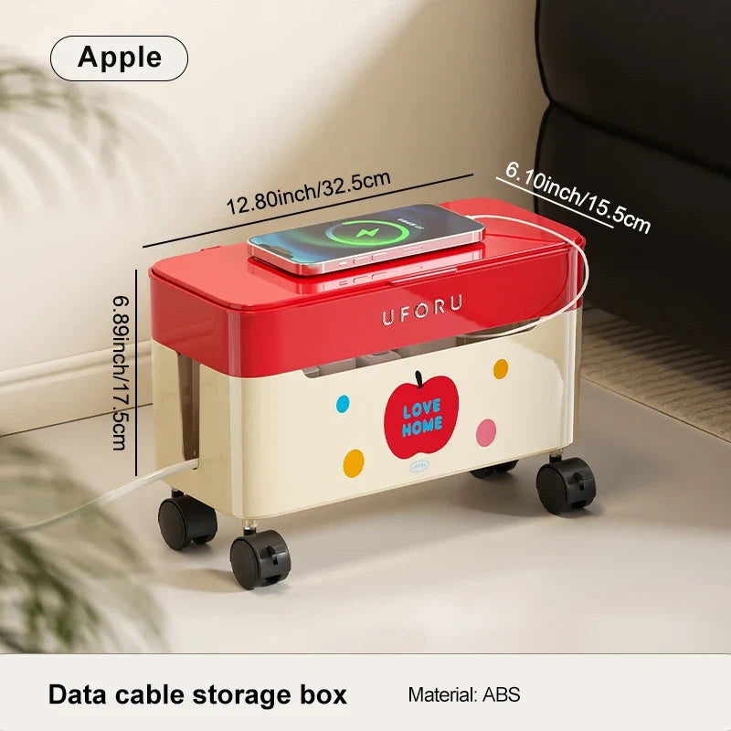 Cable Organiser Castors Spacious Capacity Stylish Design Ultimate