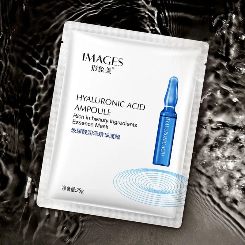 10-Pack Hyaluronic Acid & Niacinamide Sheet Masks – Pore Care