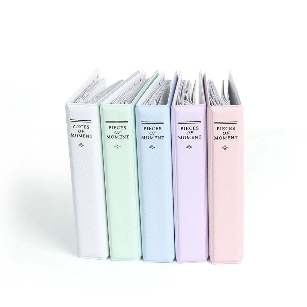 64-Pocket Instax Mini Photo Album – PU Leather 3" Picture Book