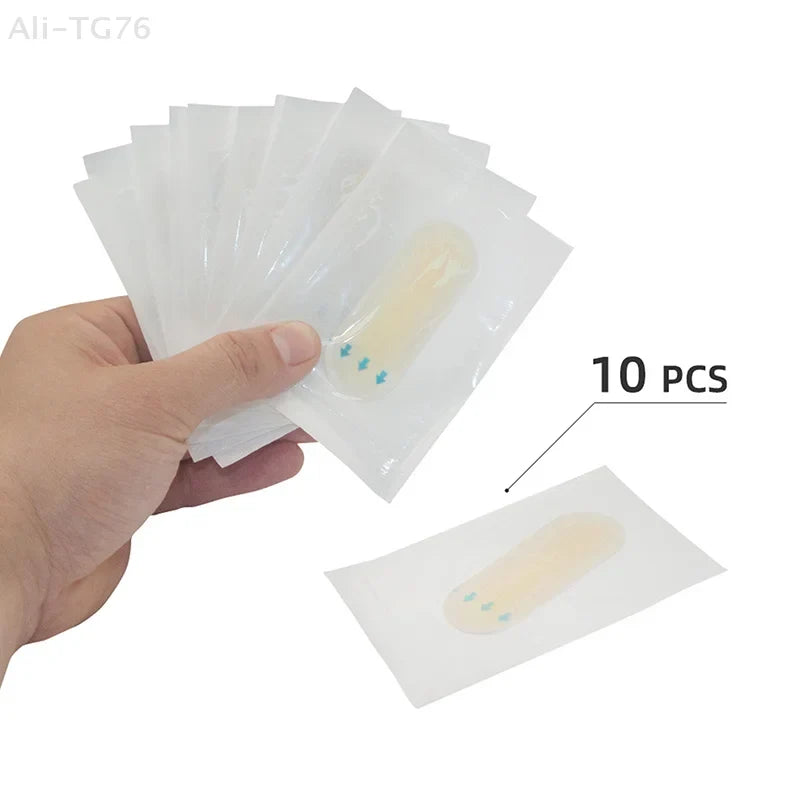 Silicone Eyebrow Tattoo Practice Skin Stickers – 10 Pack