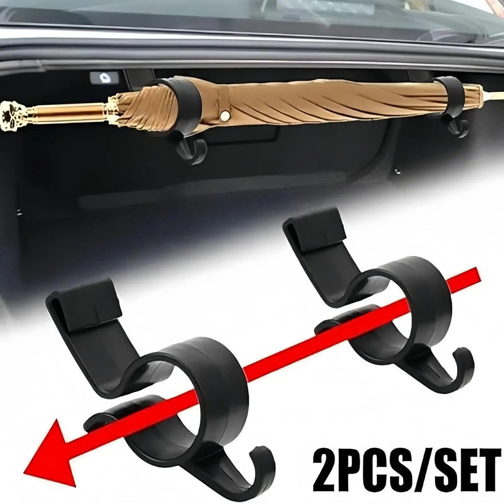 Multifunctional Umbrella Trunk Back Stand Holder Car Boot Organizer