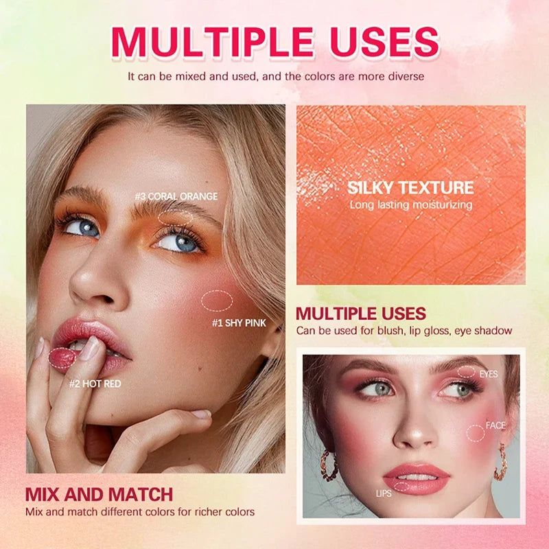 LUXURYTO Blush Stick – Waterproof Matte Contour Makeup