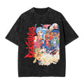 Darkstalkers Morrigan Men's Cotton Graphic T-Shirt | Washed Tee