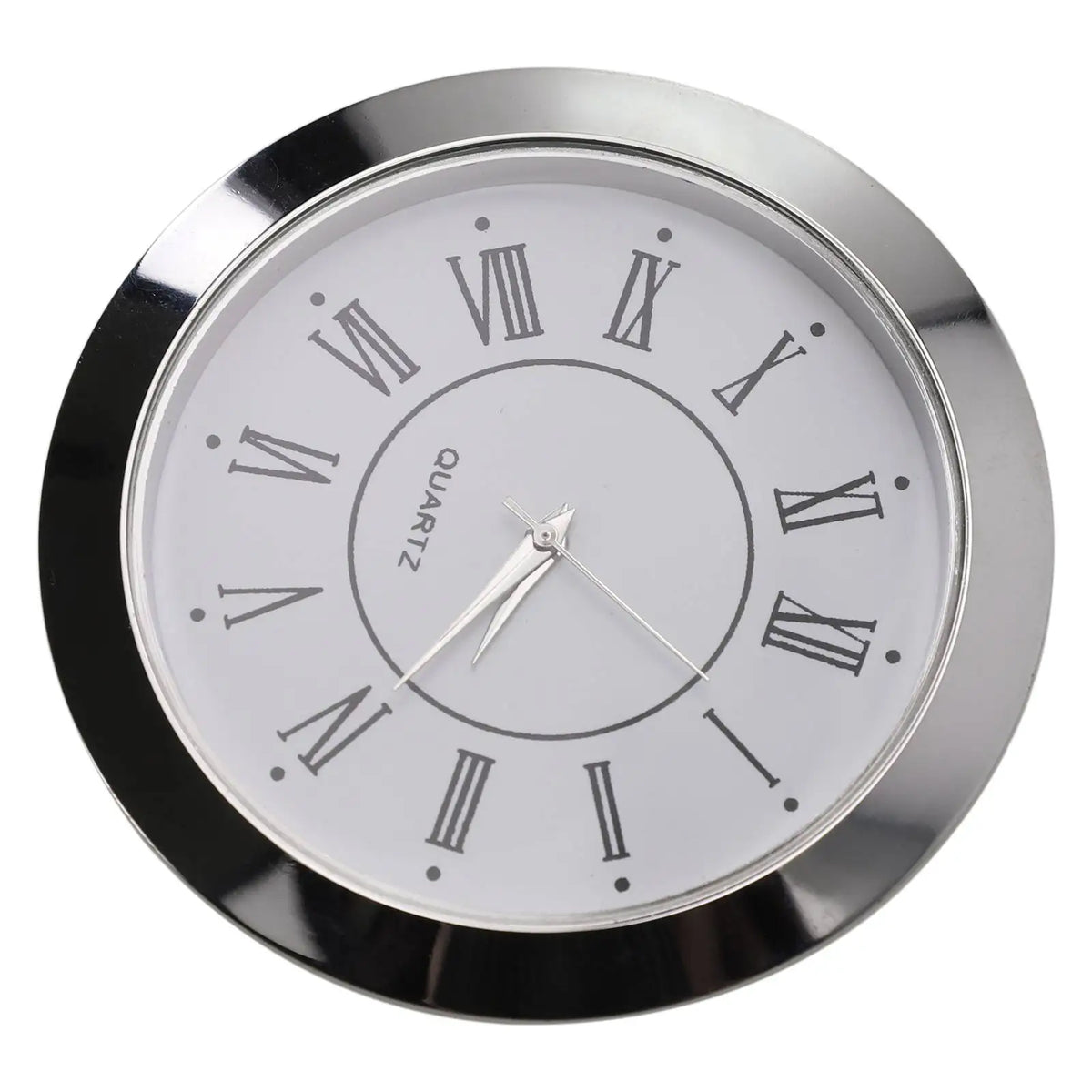 55mm Round Quartz Clock Insert – Arabic & Roman Numerals DIY