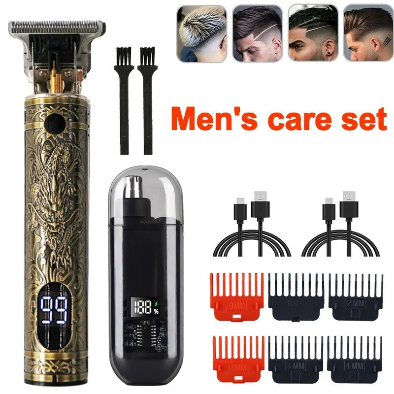 Nose Hair Trimmer T9 Clipper Mens Care Portable Mini USB Charging Ear