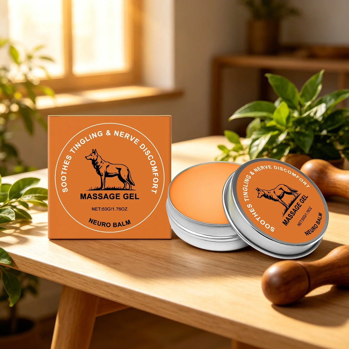 Herbal Joint Care Balm – Lavender & Ginger Massage Cream 50g
