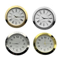 55mm Round Quartz Clock Insert – Arabic & Roman Numerals DIY