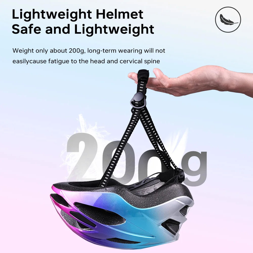 X-TIGER Ultralight Cycling Helmet | 19 Vents, 200g, CE Certified