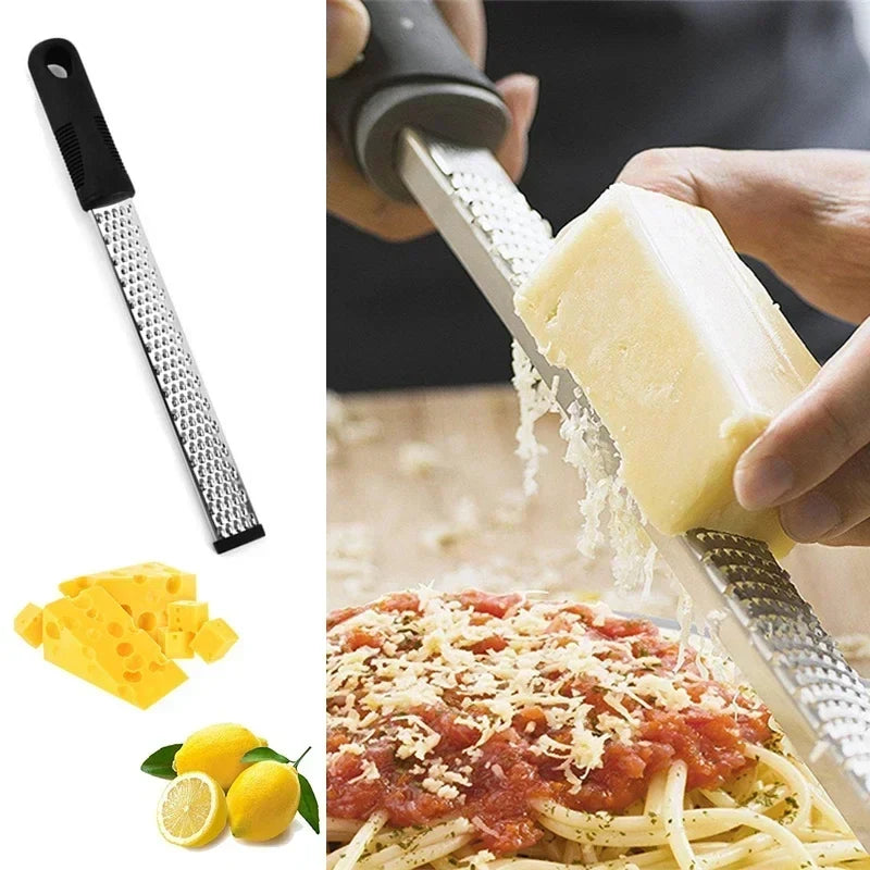 Stainless Steel Cheese Grater Slicer Lemon Zester Chocolate Chopper
