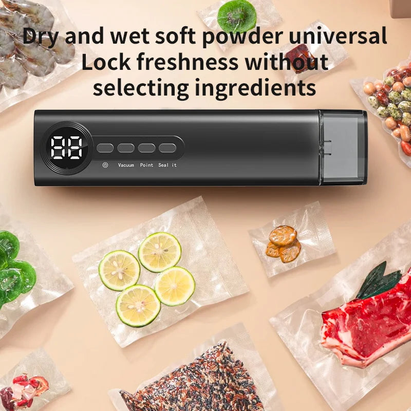 3-in-1 Handheld Vacuum Sealer Machine | Wireless Food Sealer