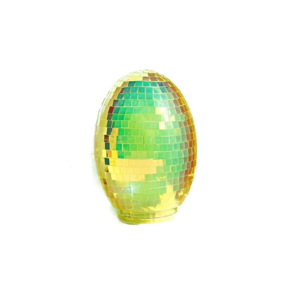 Easter Glass Disco Egg Ball – Shimmering Mirror Ornament