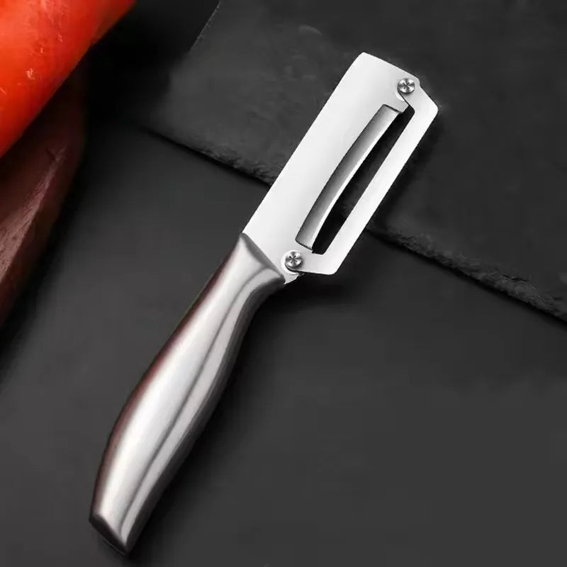 Stainless Steel Sugarcane Peeler Knife – Fruit & Salad Peeler