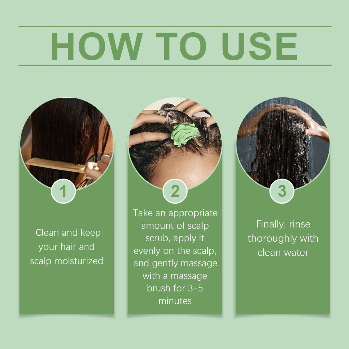 HOEGOA Rosemary Scalp Scrub Shampoo – Oil Control & Nourishing