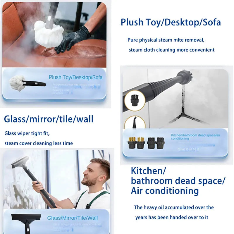 BALASHOV 2600W Electric Steam Cleaner – Home, Car & Appliances