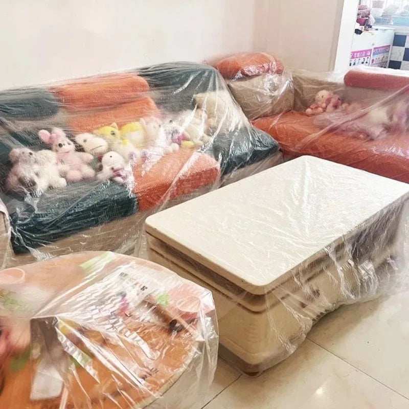 Heavy Duty Waterproof Disposable Dust Cover for Beds & Furniture