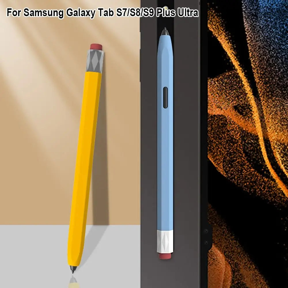 Silicone S Pen Sleeve for Samsung Galaxy Tab S7 S8 S9 Ultra