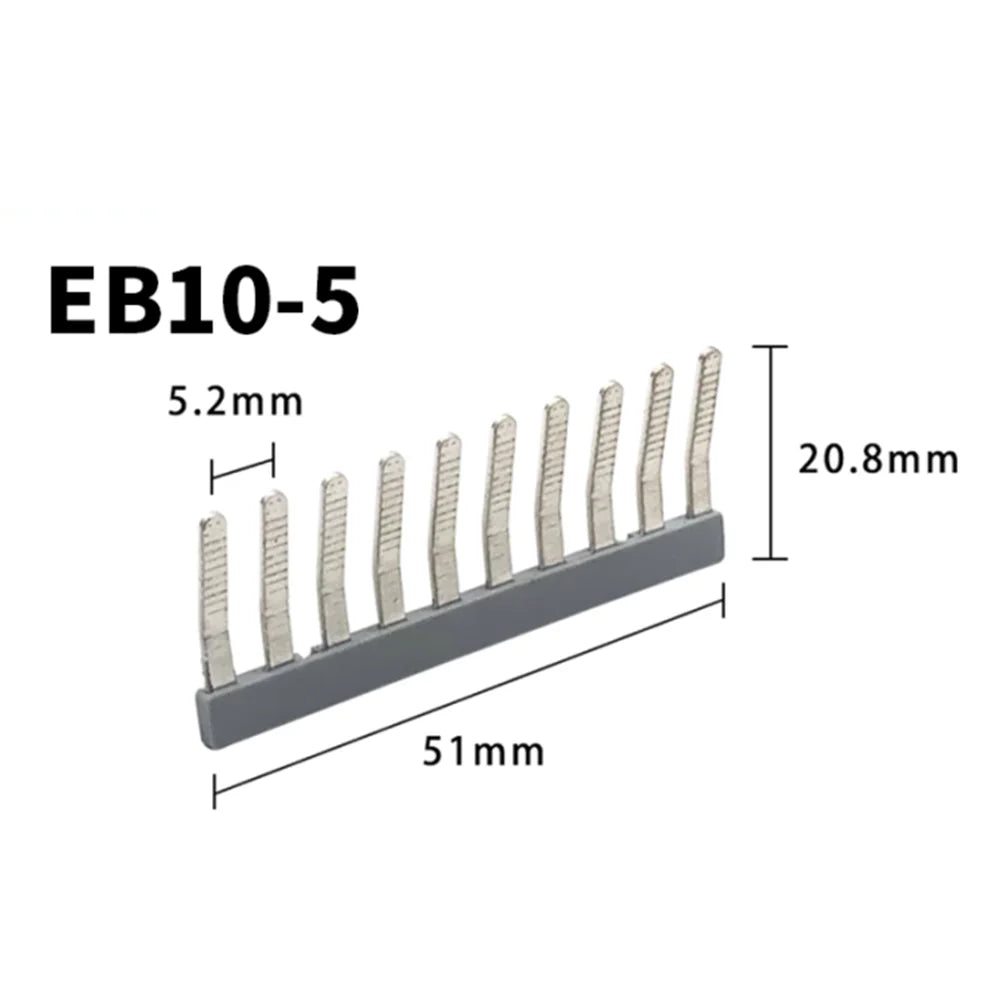 10Pcs MBKKB2.5 Double-Layer DIN Rail Terminal Block | CE