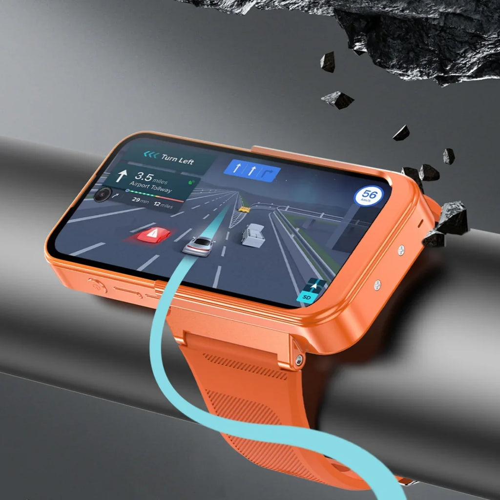 Zestbolt PG999 4G Android Smartwatch Phone | GPS, Dual SIM, 8MP