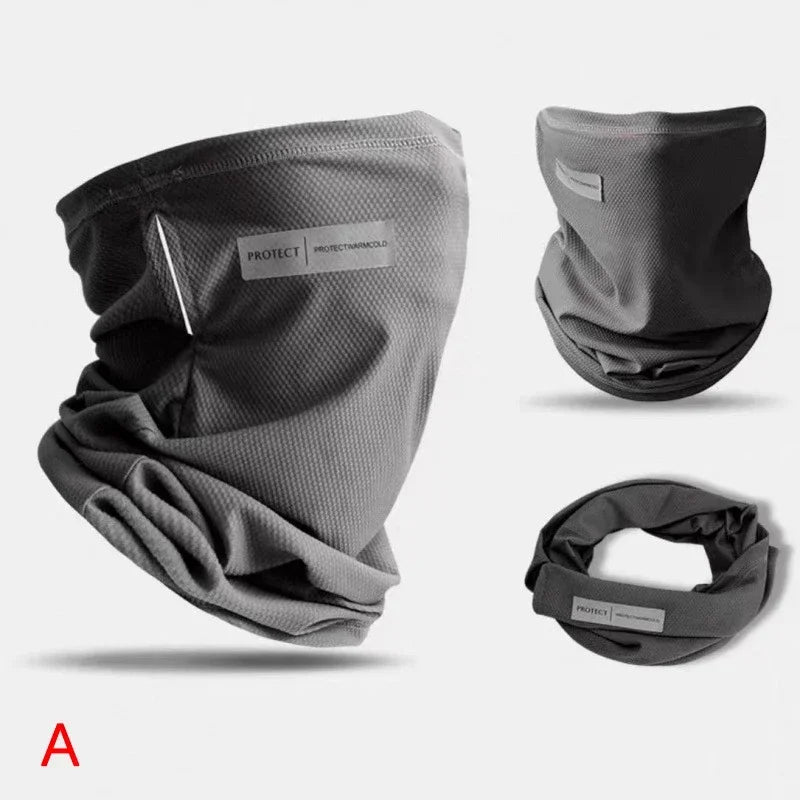 Outdoor UV Protection Ice Silk Mask Sunscreen Face Cover Neck Wrap