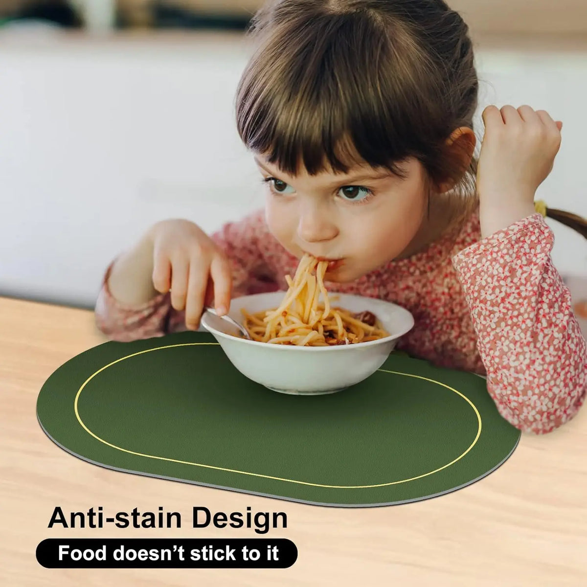 Leather Placemats – Heat Resistant, Waterproof & Wipeable Mats