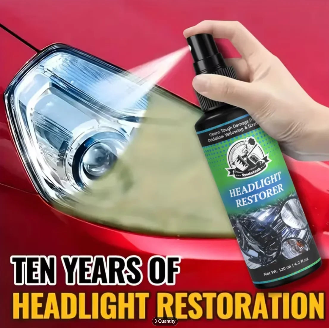 Headlight Restorer Kit – Remove Oxidation & Restore Clarity