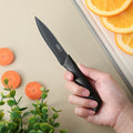 SHENJIU 3/5-Piece Black Stainless Steel Kitchen Knife Set