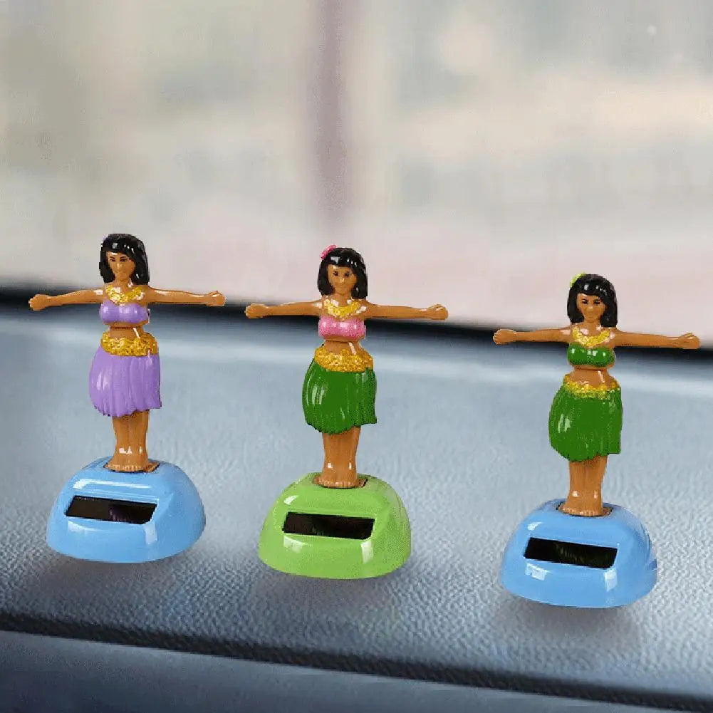 Car Decoration Dancing Doll Accessories Solar Power Toy Shaking Head