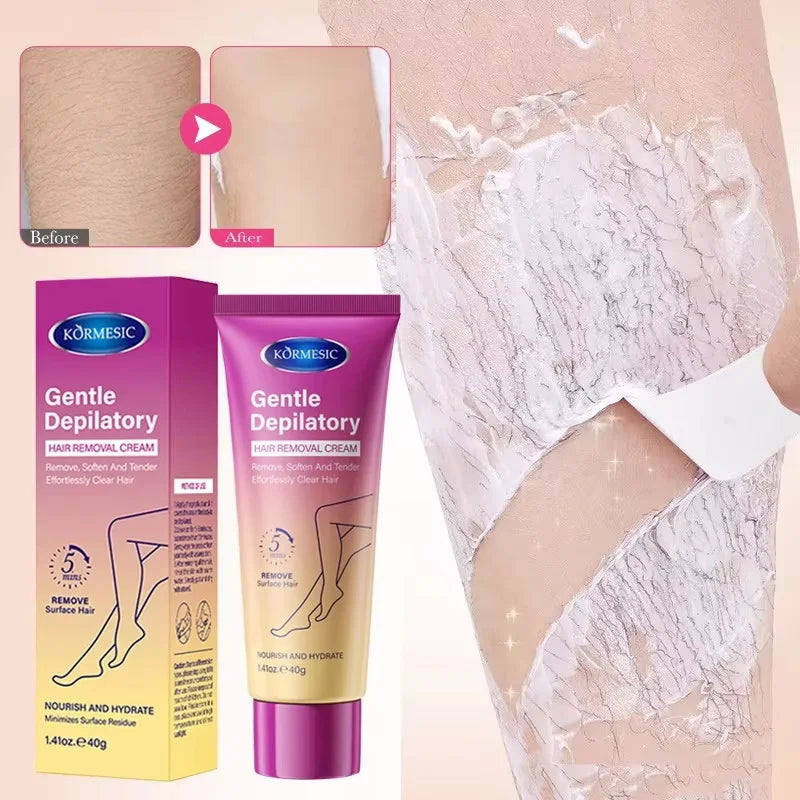 SADOER Hair Removal Cream & Growth Inhibitor – Body & Face
