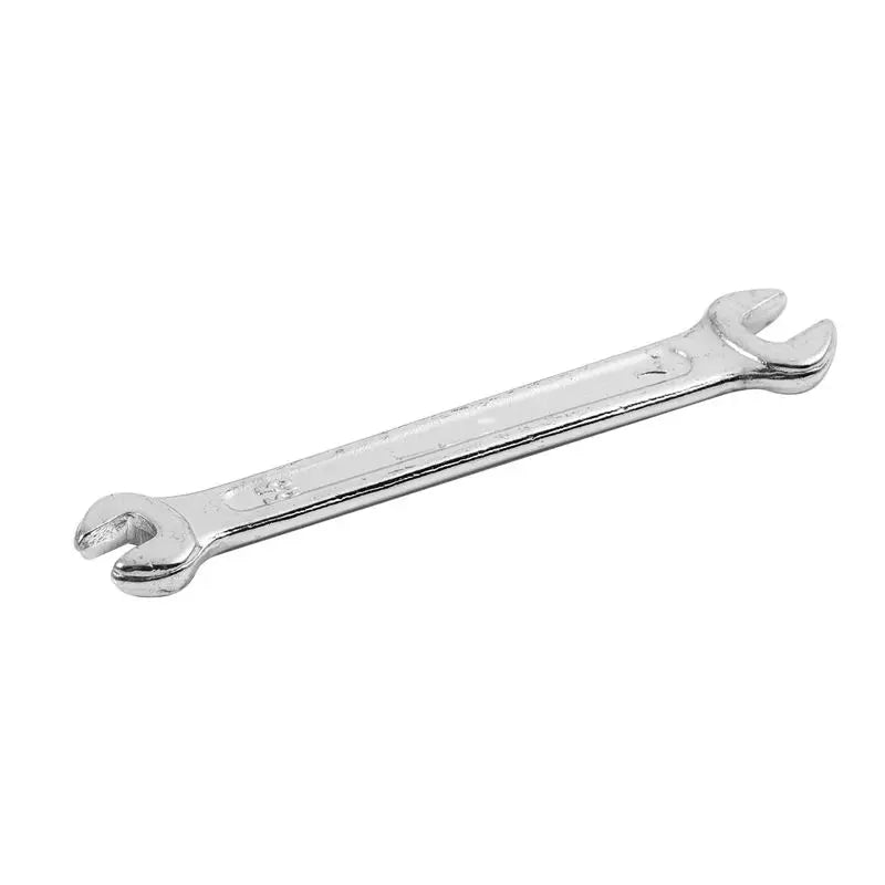 A36T-5X Silver Tone X U Shape Double Open-ended Wrench Tool