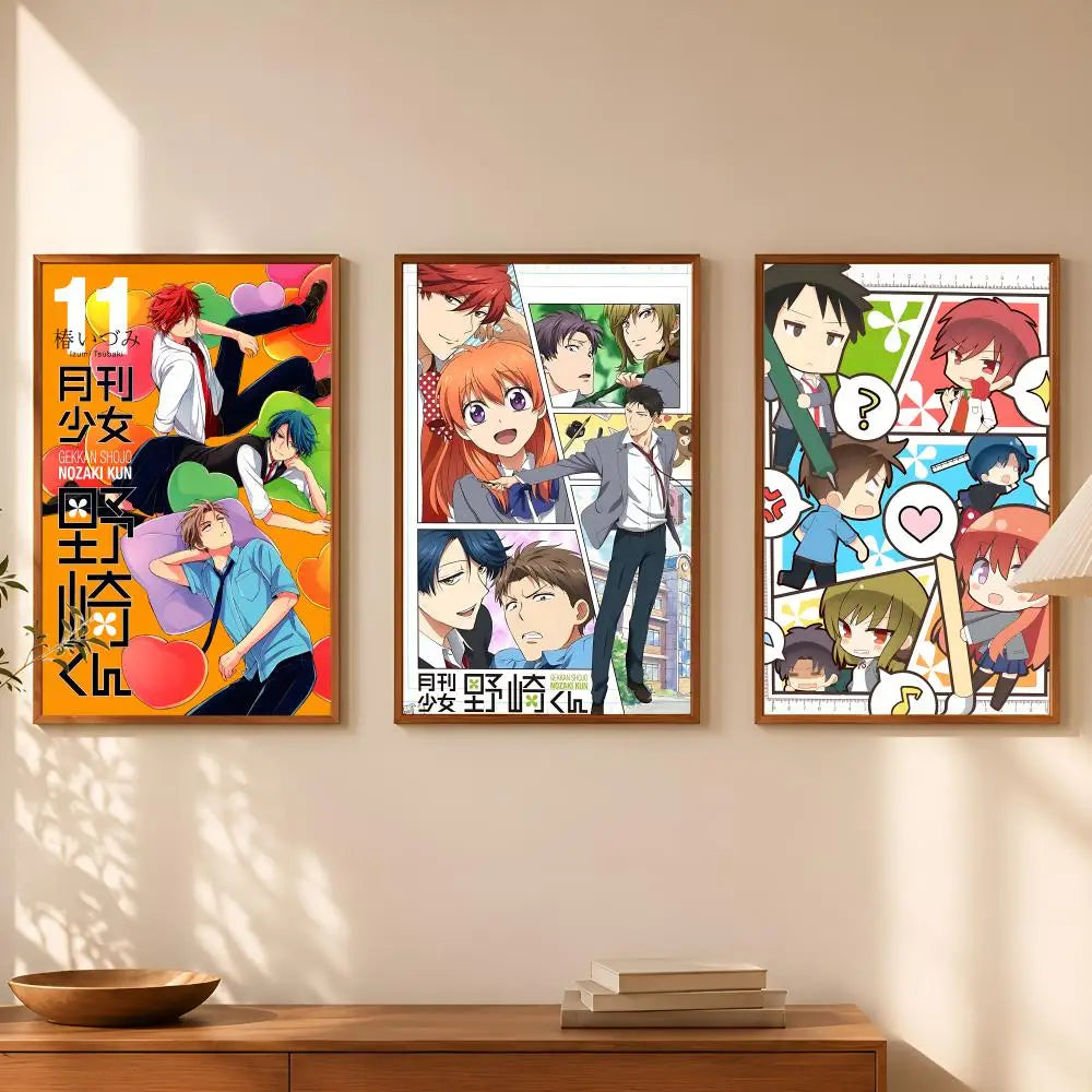 Monthly Girls' Nozaki-kun HD Self-Stick Anime Wall Poster