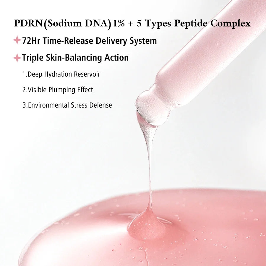 SANENDI PDRN Pink Peptide & Niacinamide Glow Face Serum