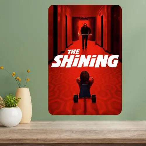 The Shining Movie Metal Poster Sign – Vintage Aluminum Wall Art