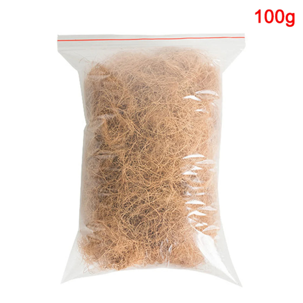 Dust-Free Coconut Fiber for Planters & Pet Nests | Natural Coir