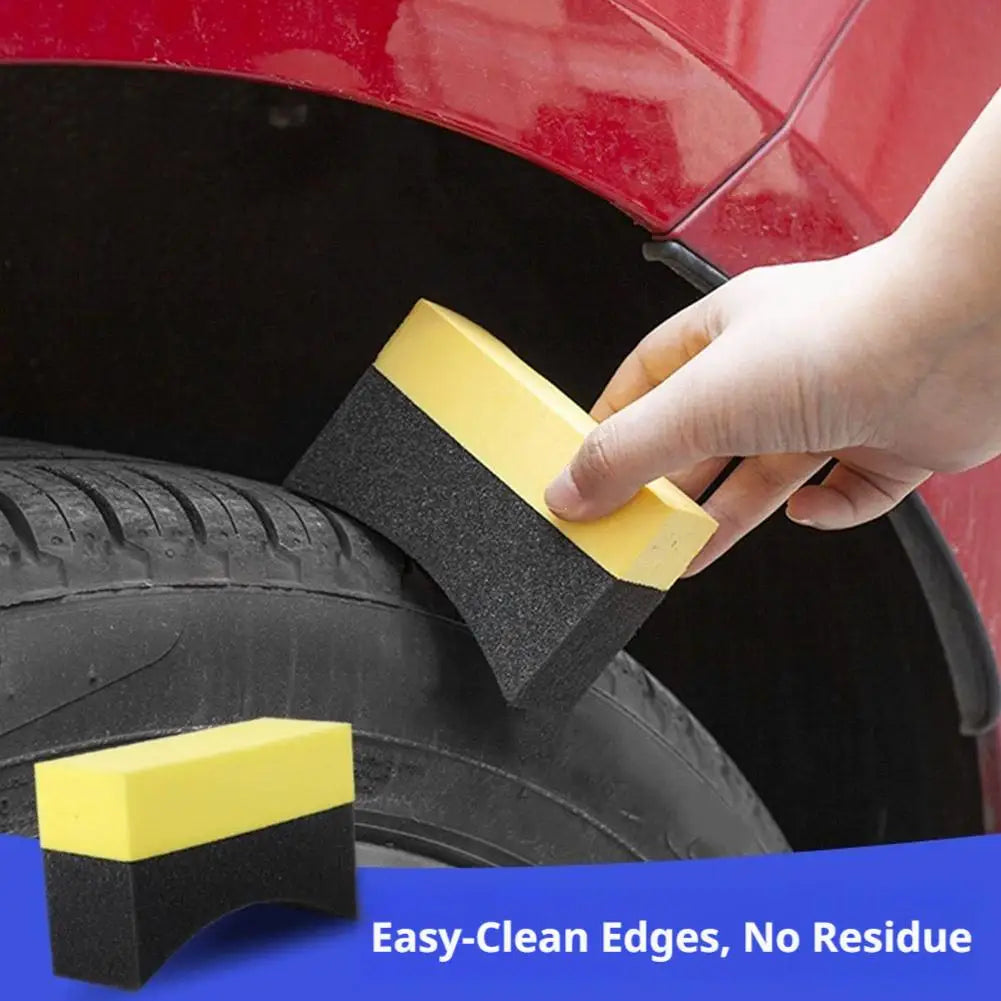 Auto Cleaning Sponge Brush Car Wheel Tire Wash Wipe Water Suction Pad