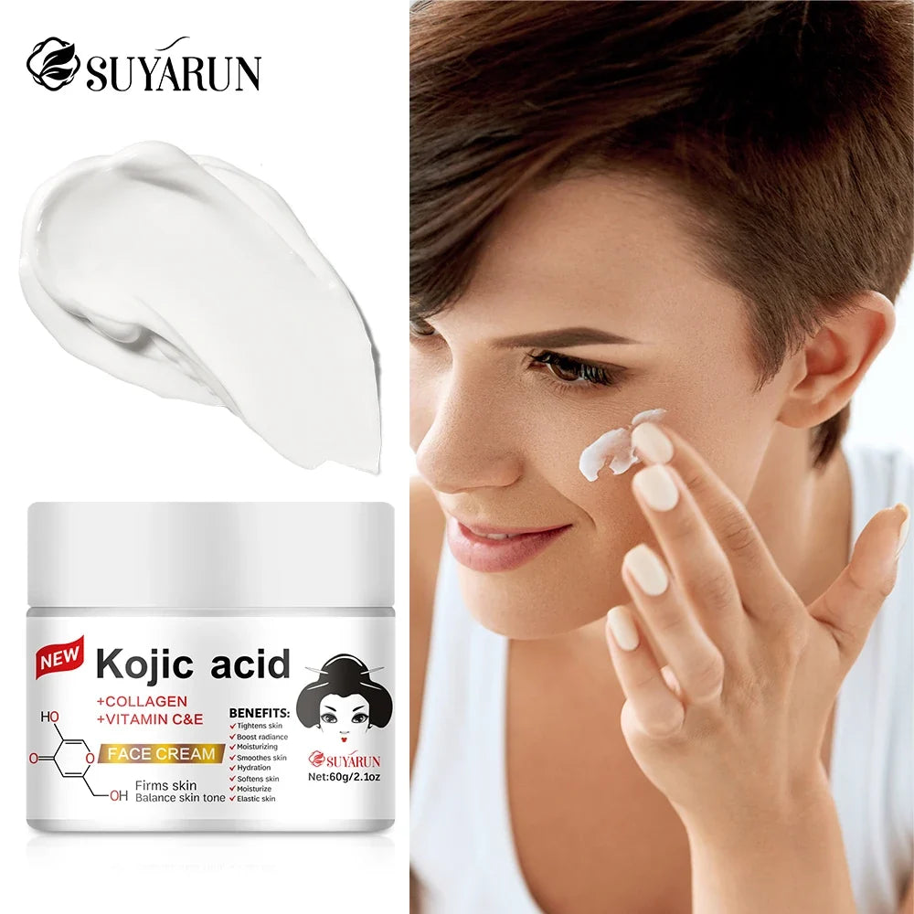 SUYARUN Kojic Acid Brightening Cream | Propolis & Vitamin E