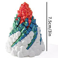3D Spiral Pyramid Fidget Toy – Rotating Helix Desk Puzzle