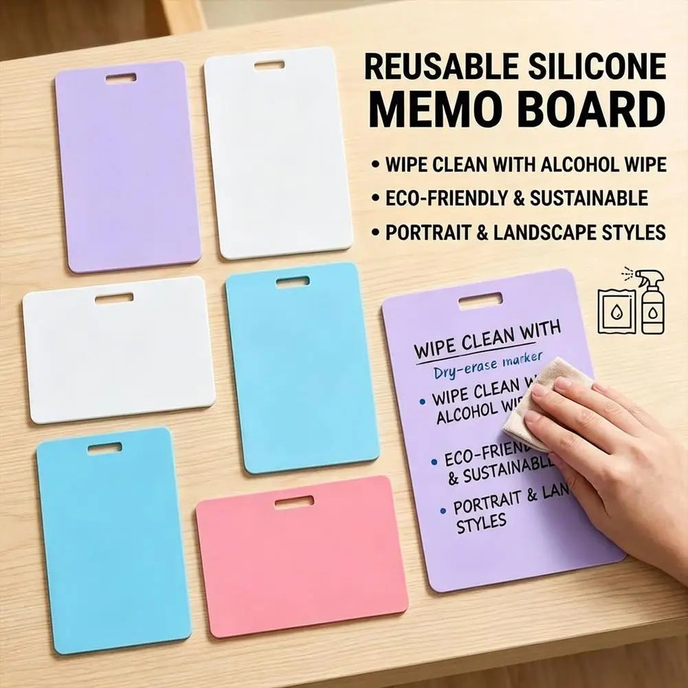 Reusable Erasable Badge Notepad & Pen for Nurses | Memo Card