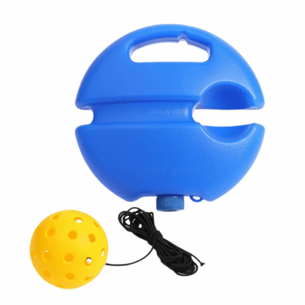 Pickleball Trainer Set – Water-Fillable Base & Elastic Rope