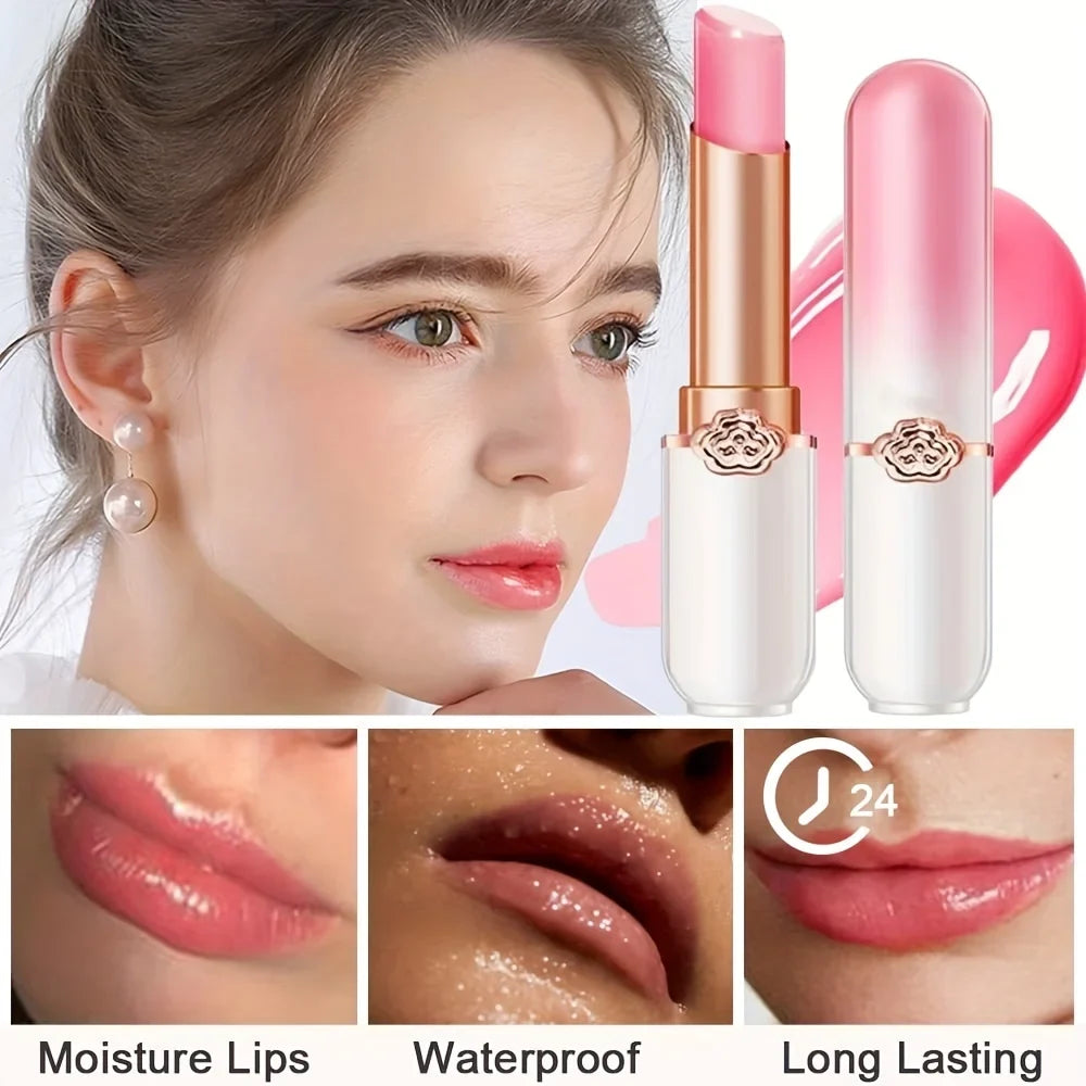 Color-Changing Jelly Lipstick – Moisturizing & Waterproof 3g