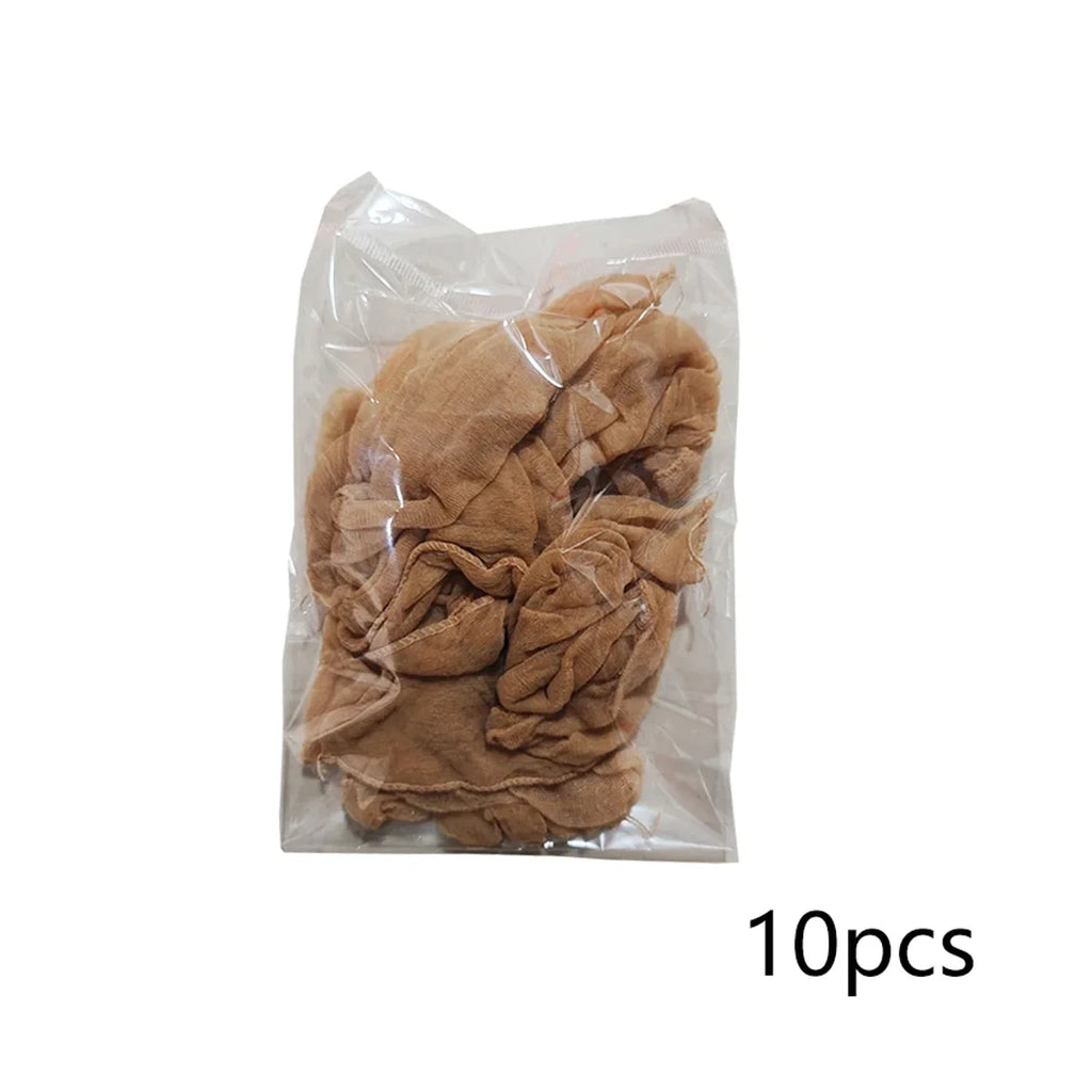 10-Pack HD Invisible Wig Caps for Women | Thin Lace Stocking Caps
